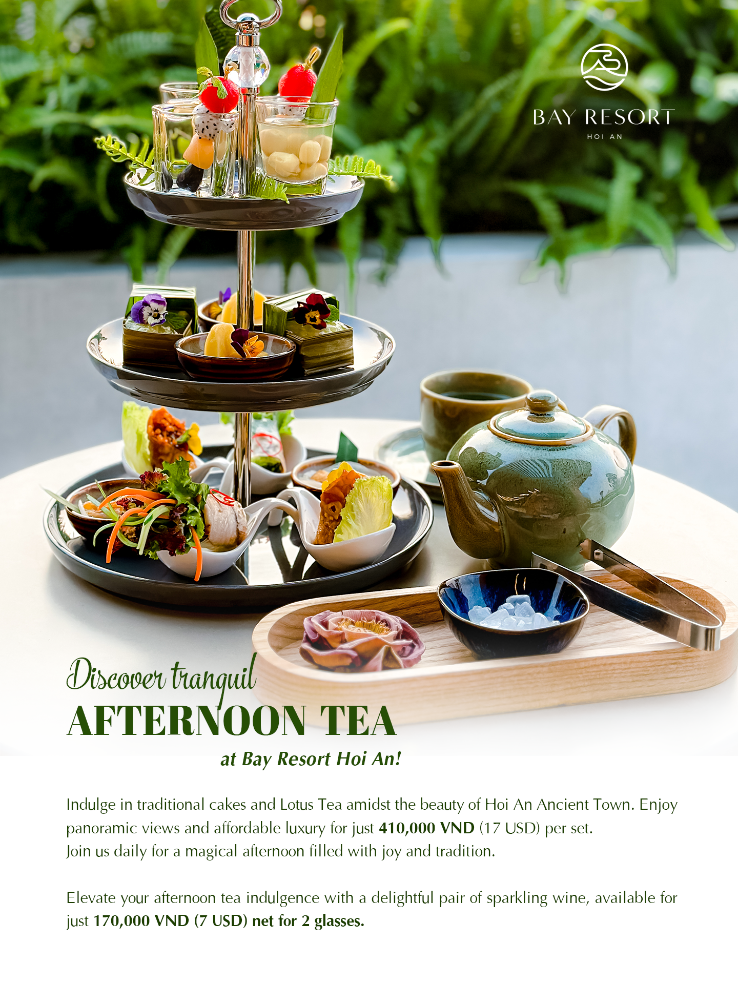 Discover Tranquil Afternoon Tea