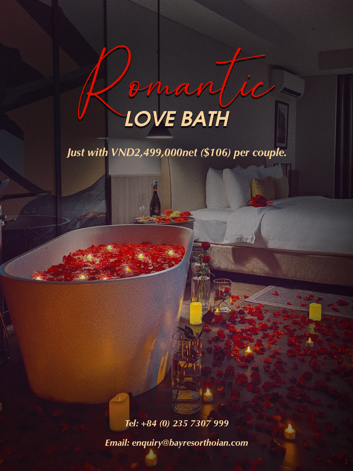 Romantic Love Bath Package